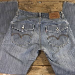 Levi’s 514, ladies, 29” high waist